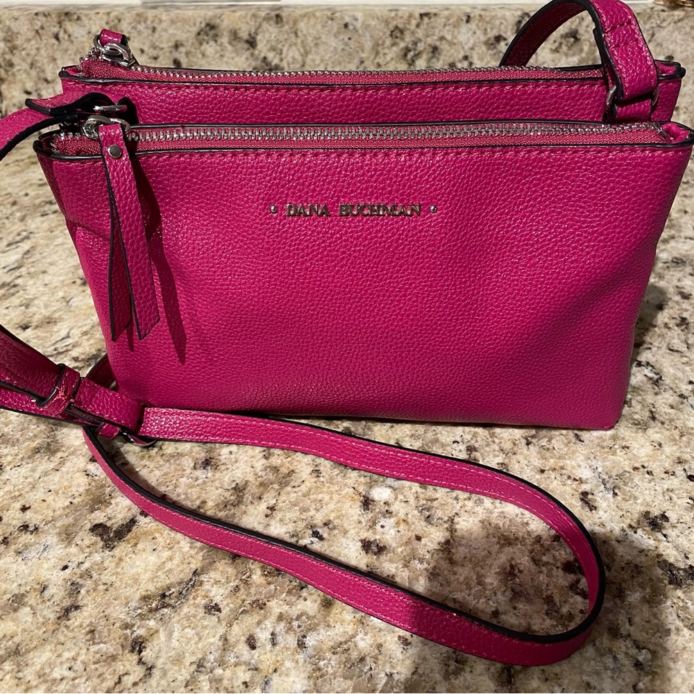 Flawless deep pink crossbody